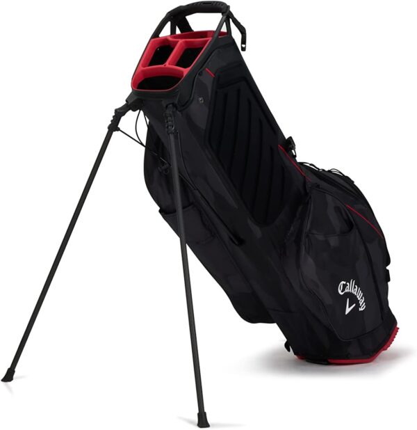 Bolsa de golf con tripode Callaway Hyper Lite Zero para carro color negro camuflaje - Imagen 2