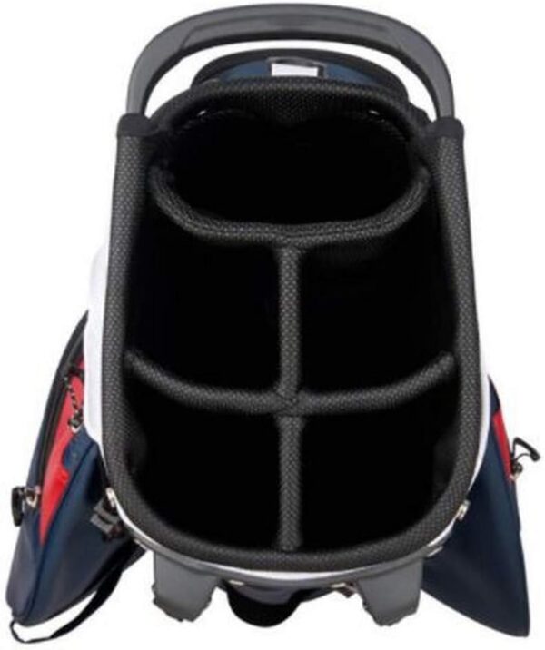 Bolsa de golf con tripode Wilson Staff Feather impermeable, para carro color Azul - Imagen 4