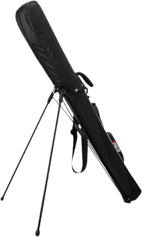 Bolsa de golf con tripode Courtieyeardceastea  impermeable, ligera, Pitch & Putt, tipo lápiz color Negro
