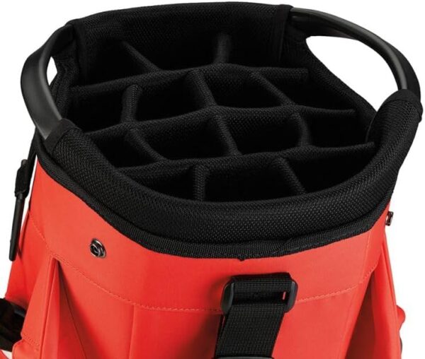 Bolsa de golf para carro Taylormade Cart Lite  color Naranja - Imagen 5
