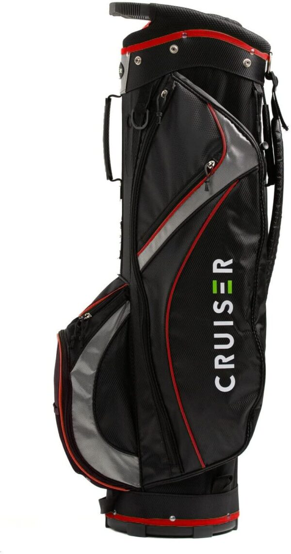 Bolsa de golf para carro Cruiser Golf CB2 ligera color rojo - Imagen 2