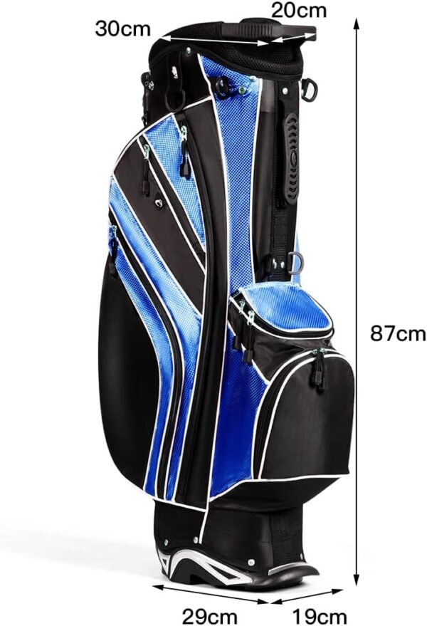 Bolsa de golf para carro Goplus   color Azul - Imagen 3