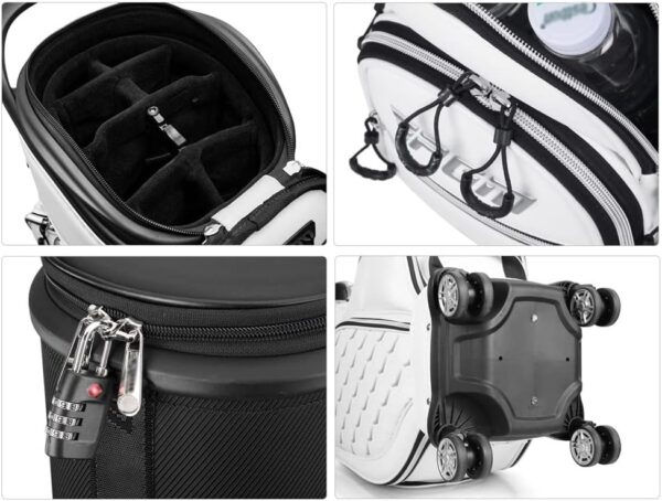 Bolsa de golf para carro Dryic  impermeable color White - Imagen 7