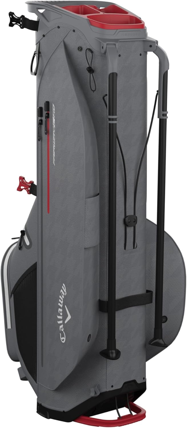 Bolsa de golf para carro Callaway Golf Fairway C HD impermeable color Charcoal/Houndstooth - Imagen 4
