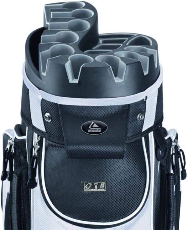Bolsa de golf para carro Longridge   color Blanco y Negro - Imagen 4