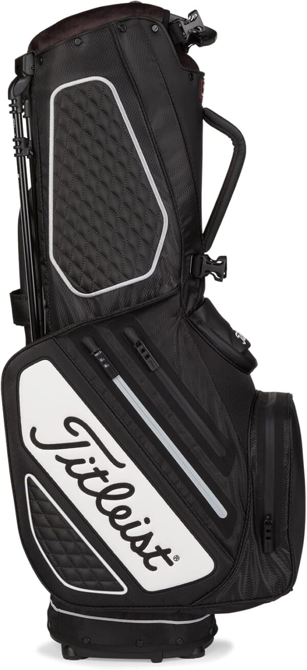 Bolsa de golf con tripode Titleist Premium Stadry para carro color BLACK/WHITE - Imagen 4