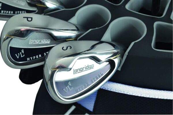 Bolsa de golf para carro Longridge   color Blanco y Negro - Imagen 5