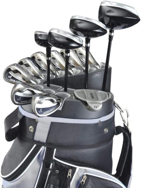 Bolsa de golf para carro Longridge   color Blanco y Negro - Imagen 3