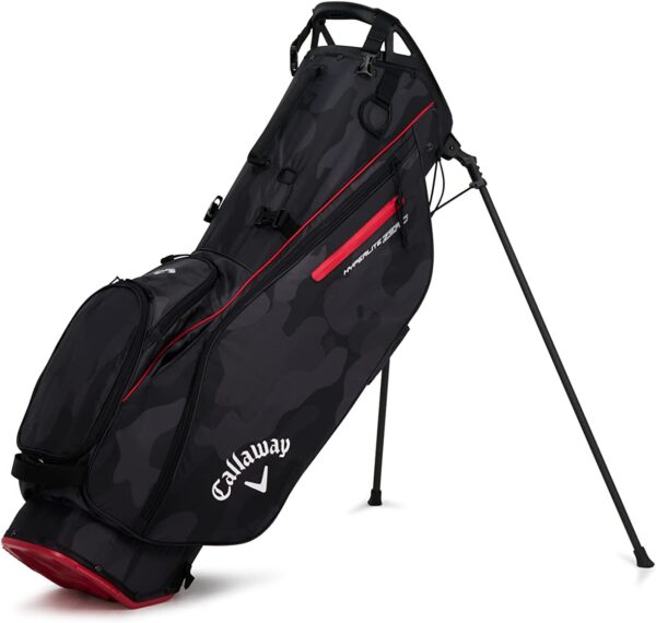 Bolsa de golf con tripode Callaway Hyper Lite Zero para carro color negro camuflaje