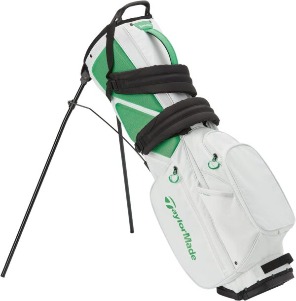 Bolsa de golf con tripode Taylormade FlexTech Lite para carro color blanco, verde - Imagen 2