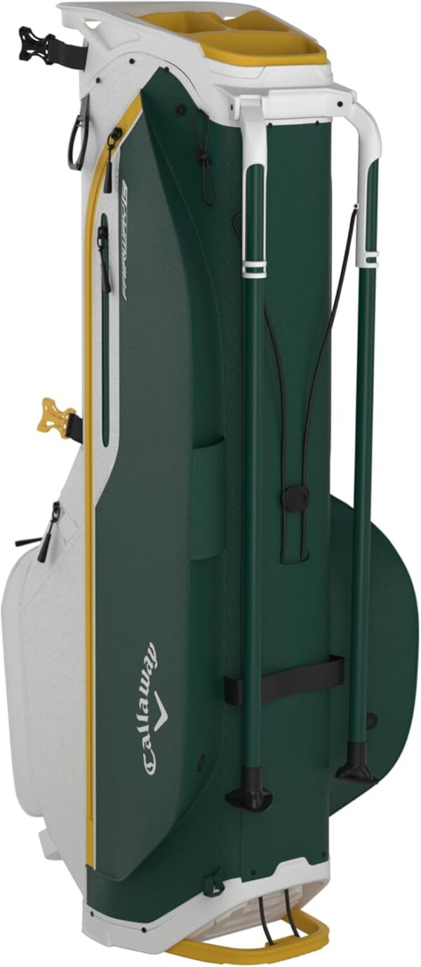 Bolsa de golf para carro Callaway Fairway C Double  color Blanco/Verde Atlético/Dorado - Imagen 4