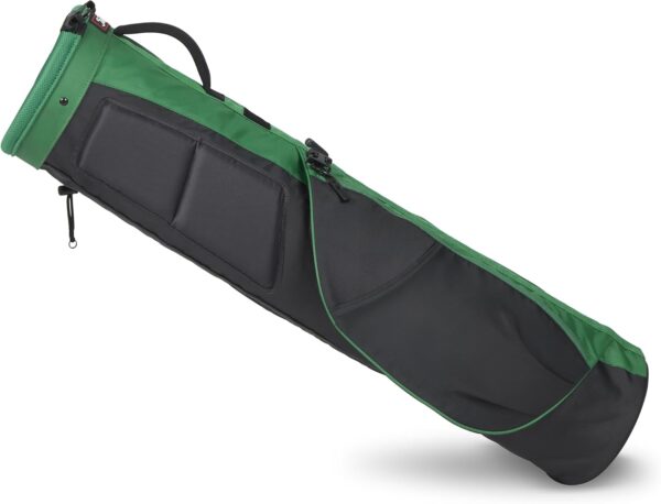 Bolsa de golf ligera Titleist Carry bag Pitch & Putt, tipo lápiz color verde y negro - Imagen 2
