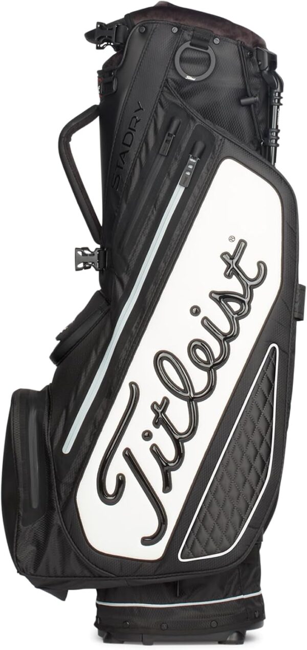 Bolsa de golf con tripode Titleist Premium Stadry para carro color BLACK/WHITE - Imagen 6