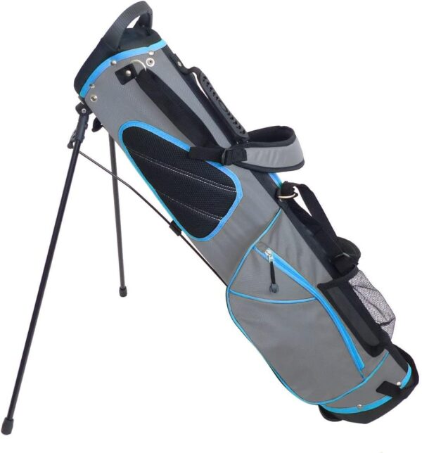Bolsa de golf con tripode Cruiser Golf CR-Lite ligera color Gris y azul - Imagen 2