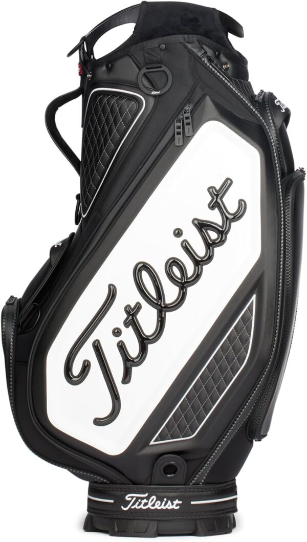 Bolsa de golf para carro Titleist Mid Size Bag  color BLACK/RED - Imagen 7