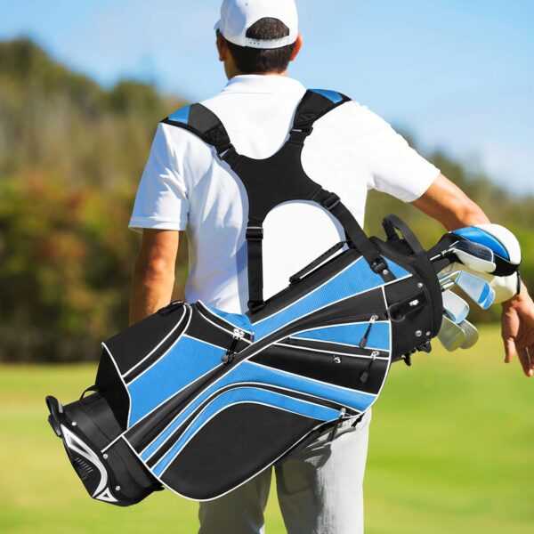 Bolsa de golf con tripode Gymax  impermeable color Azul - Imagen 2