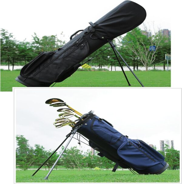 Bolsa de golf con tripode Itals  ligera color gray - Imagen 7