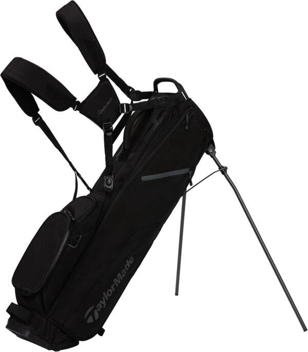Bolsa de golf con tripode Taylormade Flextech Lite impermeable, para carro color Negro