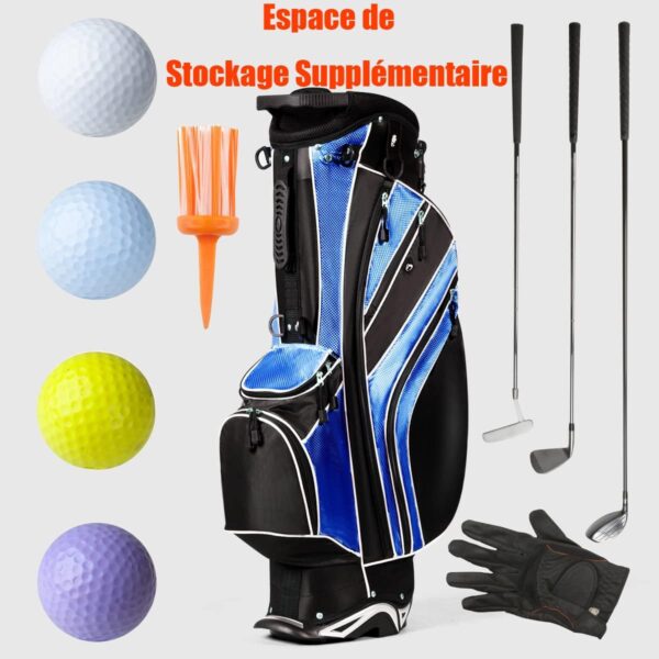 Bolsa de golf para carro Goplus   color Azul - Imagen 7