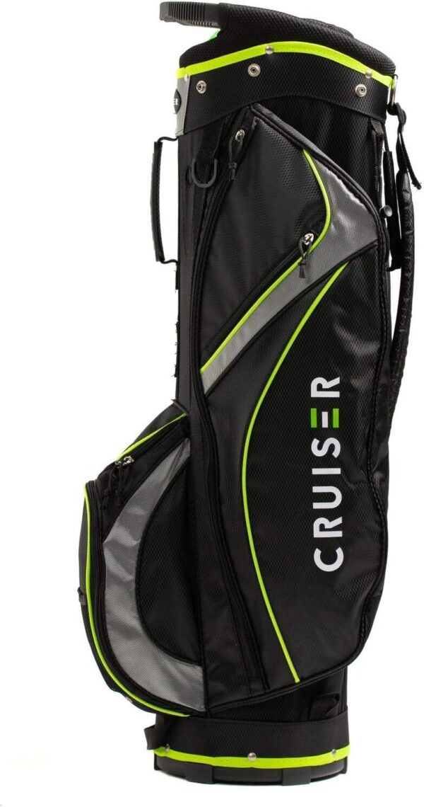Bolsa de golf para carro Cruiser Golf   color Negro / Verde / Plata - Imagen 5