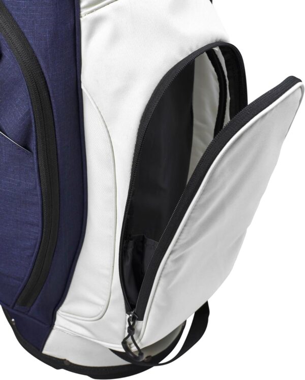 Bolsa de golf con tripode Wilson Exo Lite impermeable, para carro color Azul marino/ Crema - Imagen 6