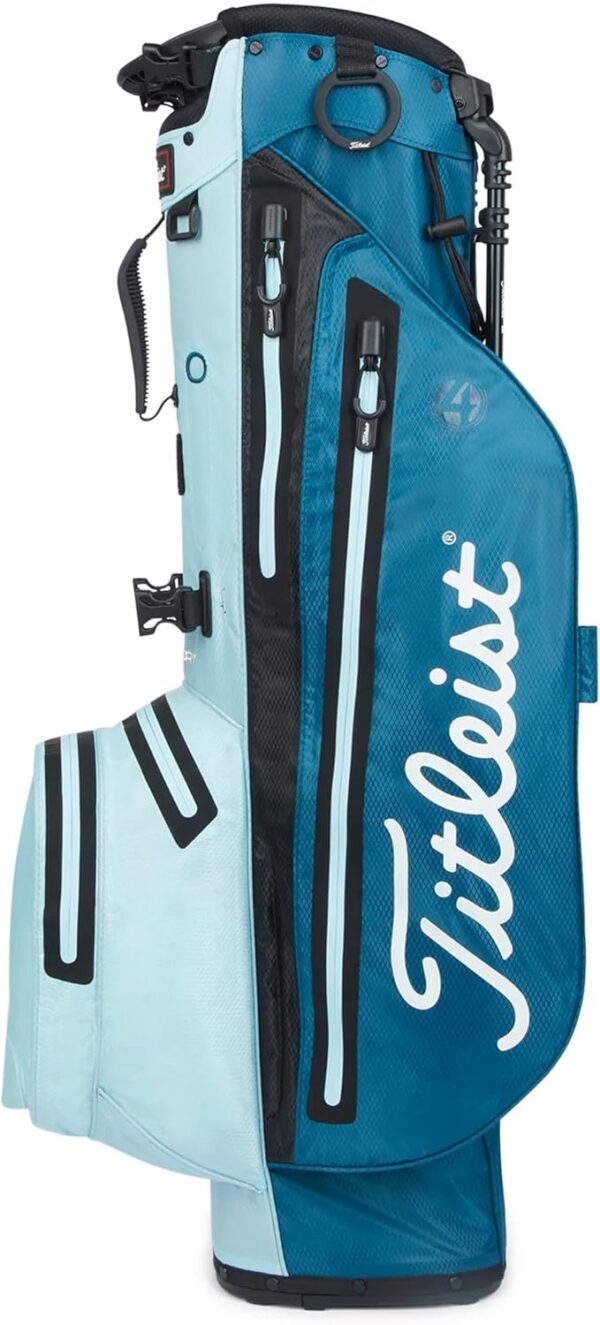 Bolsa de golf con tripode Titleist Players 4 impermeable, para carro color LAGOON/SKY/BLACK - Imagen 2