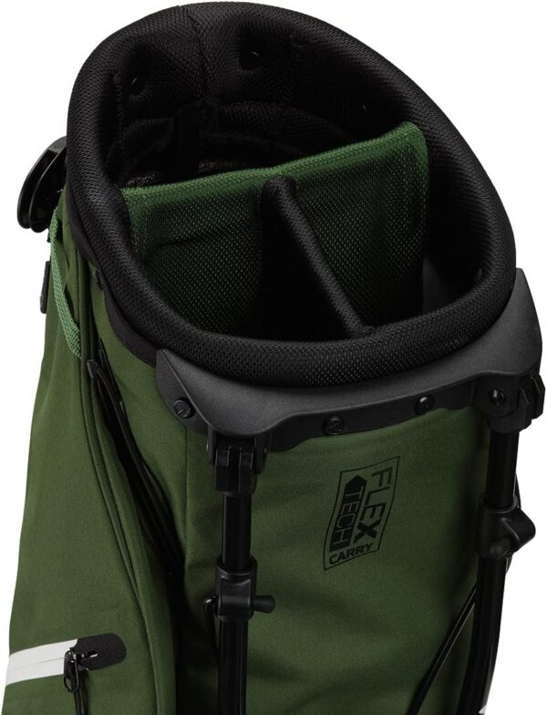 Bolsa de golf con tripode Taylormade Flextech Carry ligera, tipo lápiz color Verde oscuro - Imagen 5