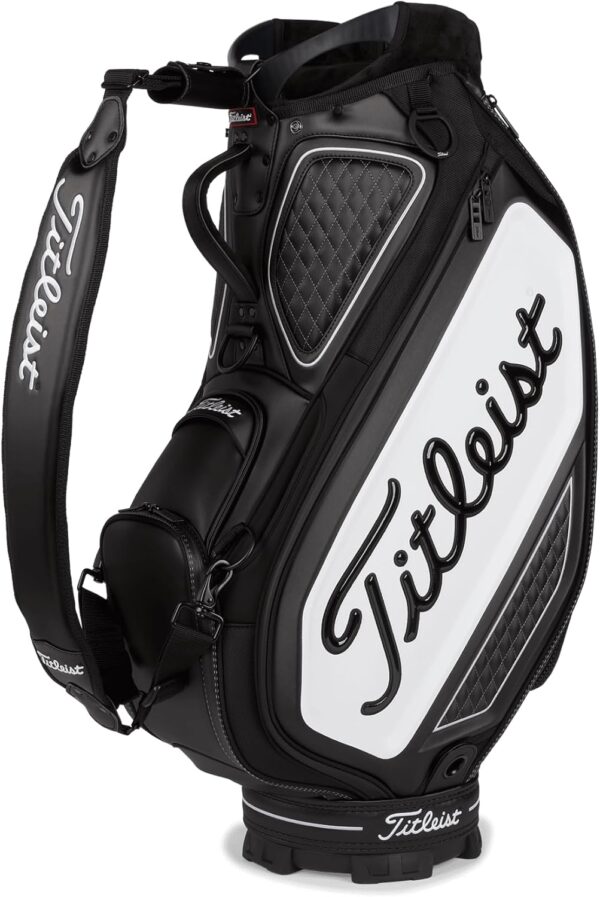 Bolsa de golf para carro Titleist Mid Size Bag  color BLACK/RED - Imagen 2