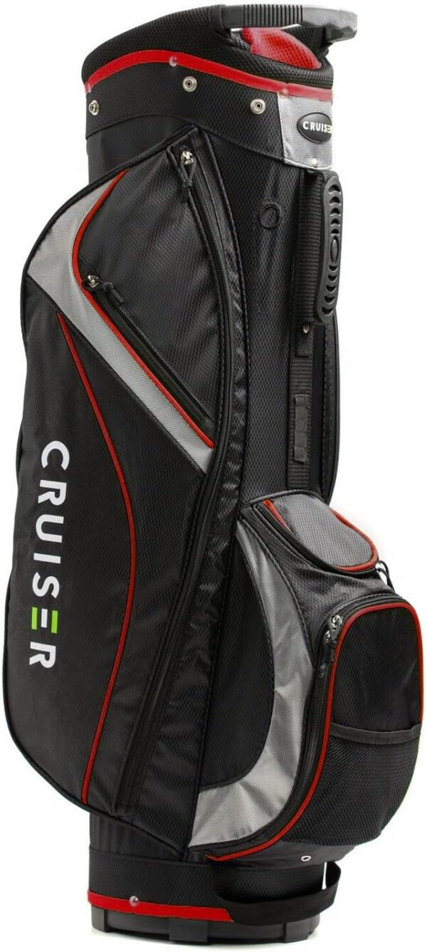 Bolsa de golf para carro Cruiser Golf CB2 ligera color rojo