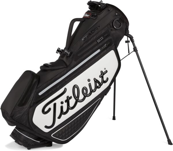 Bolsa de golf con tripode Titleist Premium Stadry para carro color BLACK/WHITE - Imagen 2