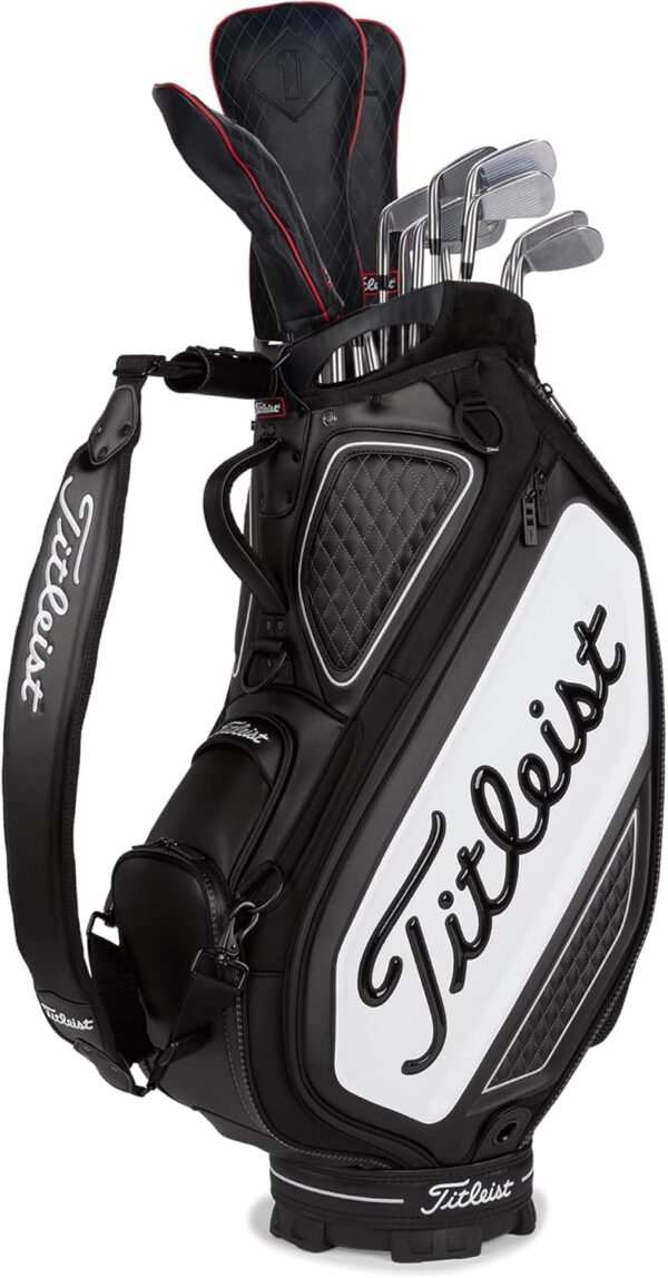 Bolsa de golf para carro Titleist Mid Size Bag  color BLACK/RED