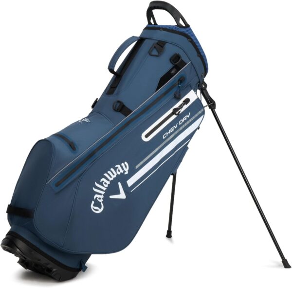 Bolsa de golf con tripode Callaway Chev Dry impermeable, para carro color azul marino
