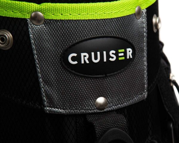 Bolsa de golf para carro Cruiser Golf   color Negro / Verde / Plata - Imagen 7