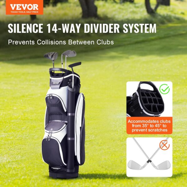 Bolsa de golf para carro Vevor  impermeable color Negro - Imagen 2