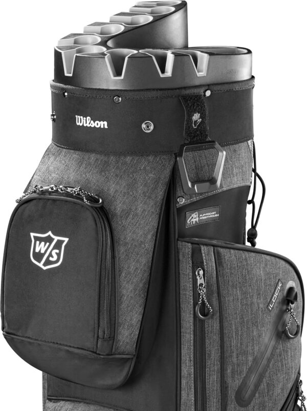 Bolsa de golf para carro Wilson I-Lock 3  color Azul marino/Negro - Imagen 5