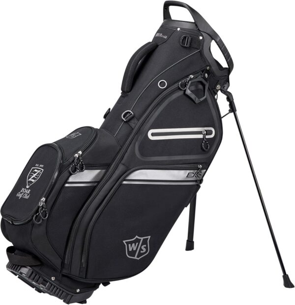 Bolsa de golf con tripode Wilson Exo II para carro color Negro/Plateado