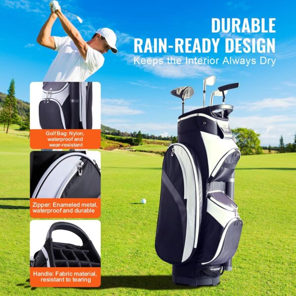 Bolsa de golf para carro Vevor  impermeable color Negro - Imagen 3
