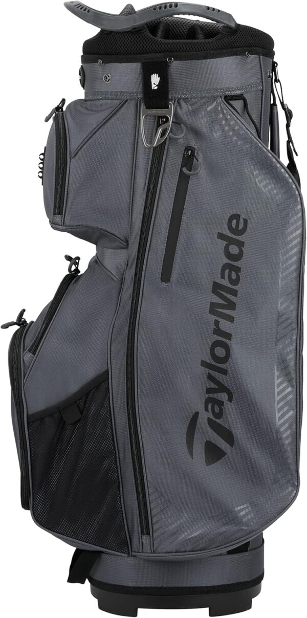 Bolsa de golf para carro Taylormade Pro Cart Bag 2023  color gris oscuro - Imagen 5