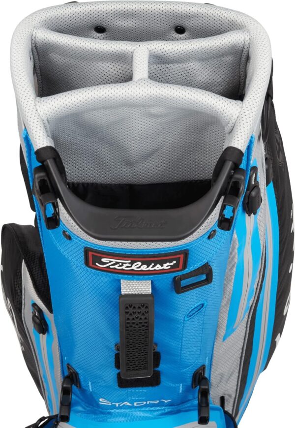 Bolsa de golf con tripode Titleist Players 4 para carro color BLACK/BLUE/GREY - Imagen 4