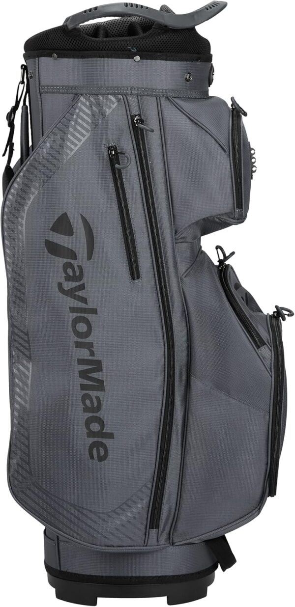 Bolsa de golf para carro Taylormade Pro Cart Bag 2023  color gris oscuro - Imagen 4