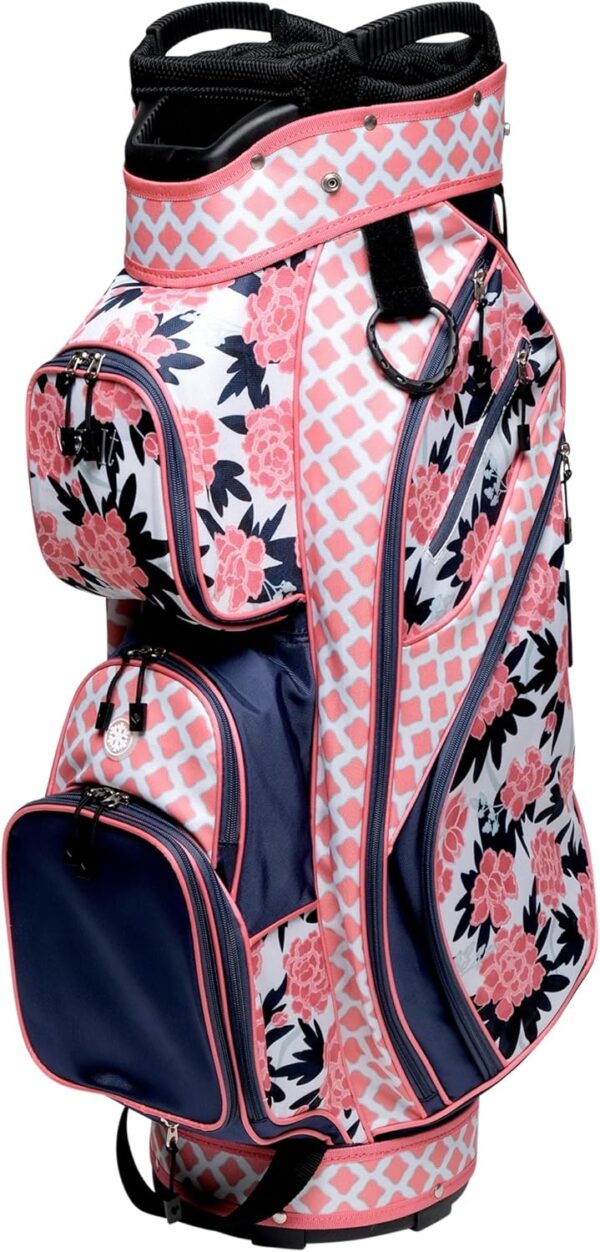Bolsa de golf para carro Glove It  mujer color Peonías y pars