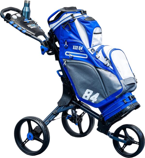 Bolsa de golf para carro Eze Glide Eze 84  color GRIS Y ROJO - Imagen 5