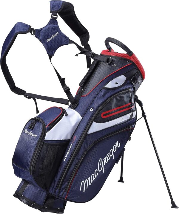 Bolsa de golf con tripode Macgregor Macbag146 Mactec para carro color Azul Marino