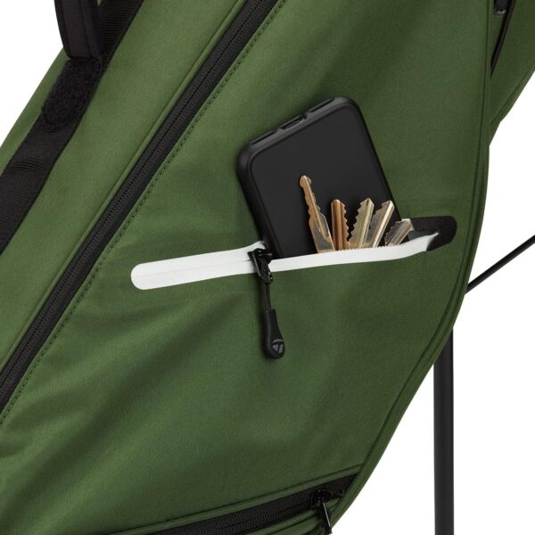 Bolsa de golf con tripode Taylormade Flextech Carry ligera, tipo lápiz color Verde oscuro - Imagen 3