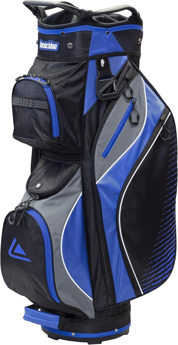 Bolsa de golf para carro Longridge   color NEGRO/CHAR/AZUL