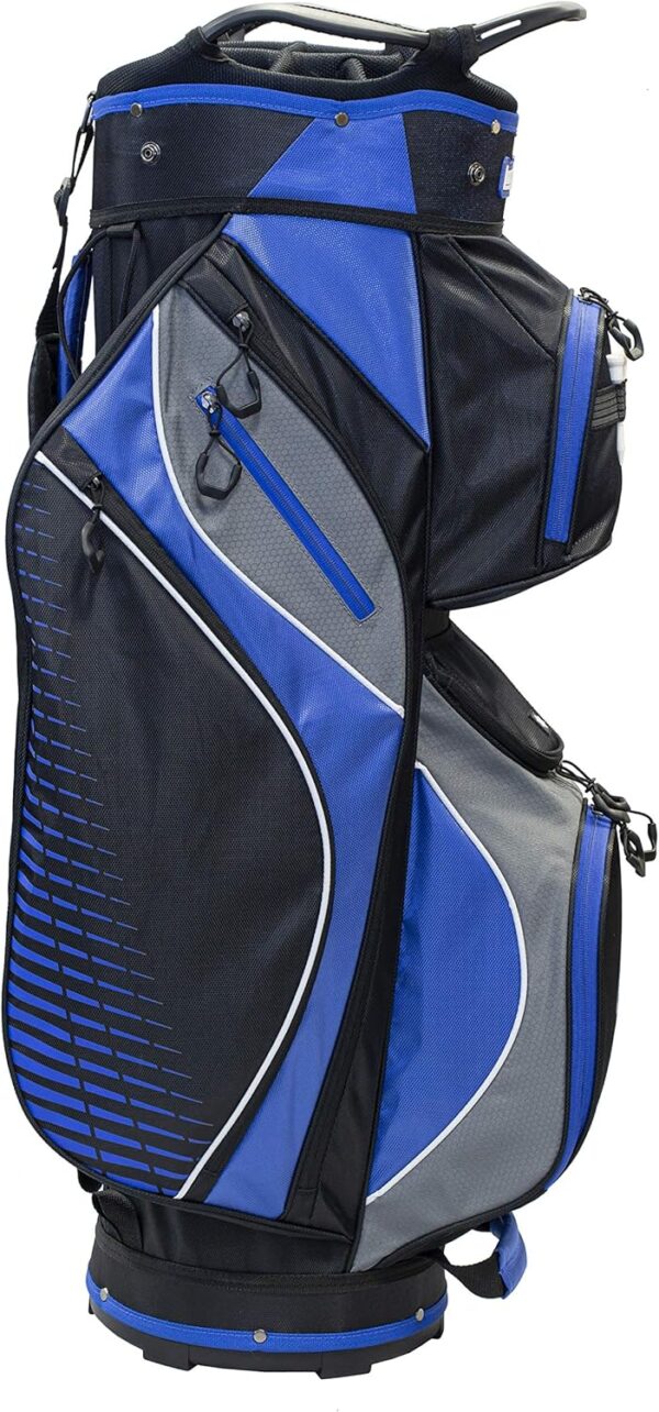 Bolsa de golf para carro Longridge   color NEGRO/CHAR/AZUL - Imagen 3