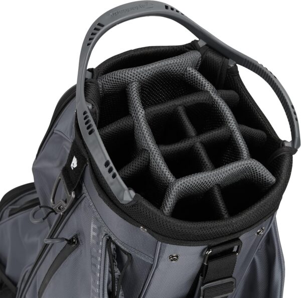 Bolsa de golf para carro Taylormade Pro Cart Bag 2023  color gris oscuro - Imagen 6