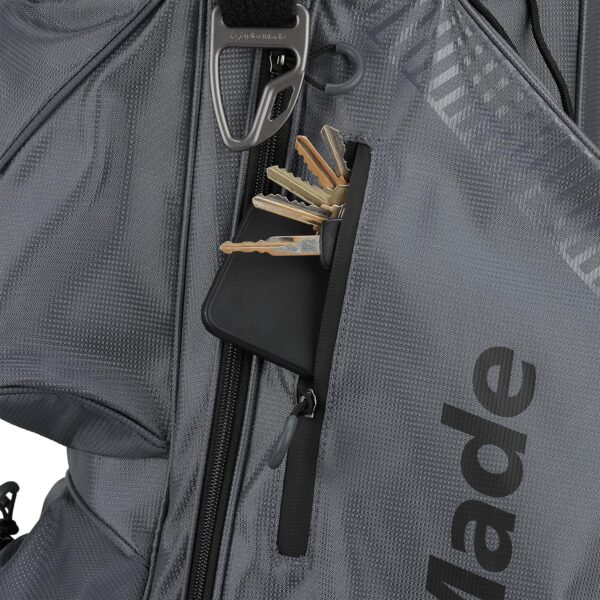 Bolsa de golf para carro Taylormade Pro Cart Bag 2023  color gris oscuro - Imagen 3